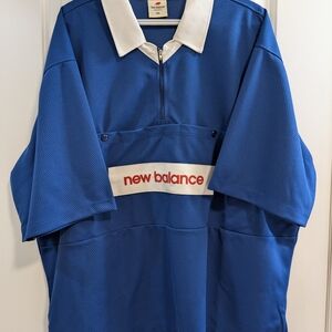 New Balance Blue Polo Shirt